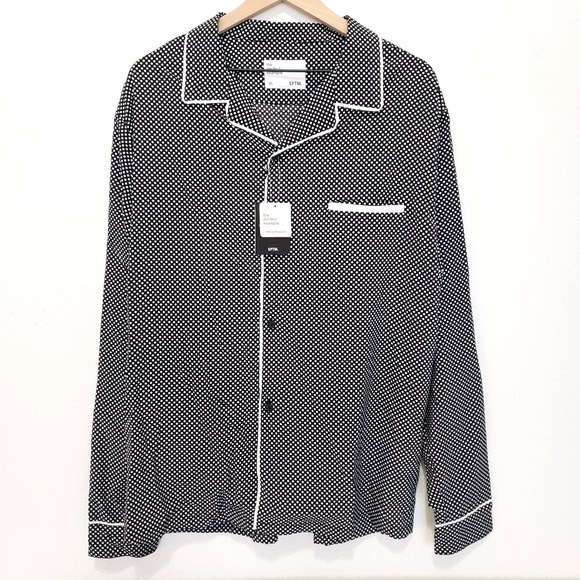 NEW!! EPTM SIZE XL The Perfect Example Drip Flame Black Polka Dot Shirt 8786 - Picture 11 of 11